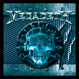 Кожаная нашивка Megadeth - фото 1 - rockbunker.ru