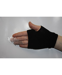 Перчатки-митенки Arm Warmer с кружевами и лентами - фото 2 - rockbunker.ru