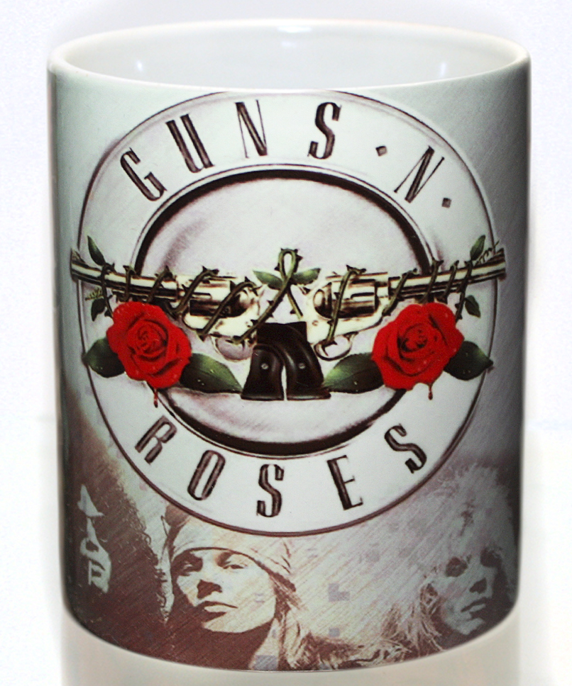 Кружка Guns N Roses - фото 1 - rockbunker.ru