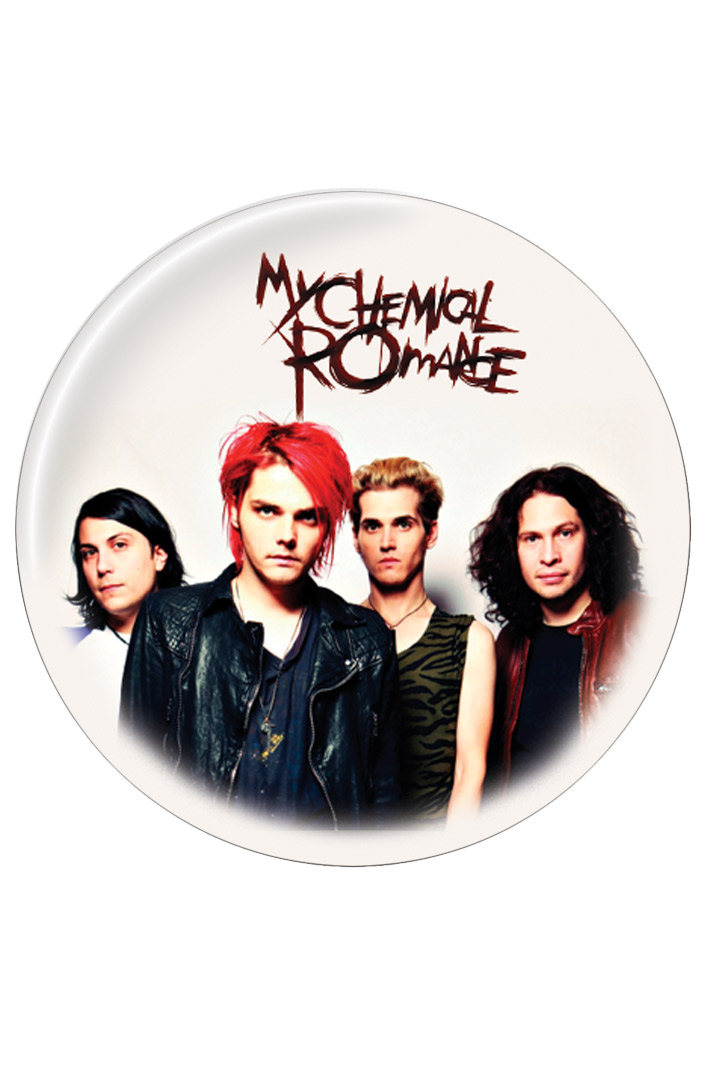 Значок RockMerch My Chemical Romance - фото 1 - rockbunker.ru