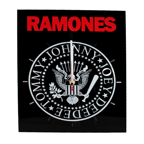 Часы настенные Ramones - фото 1 - rockbunker.ru