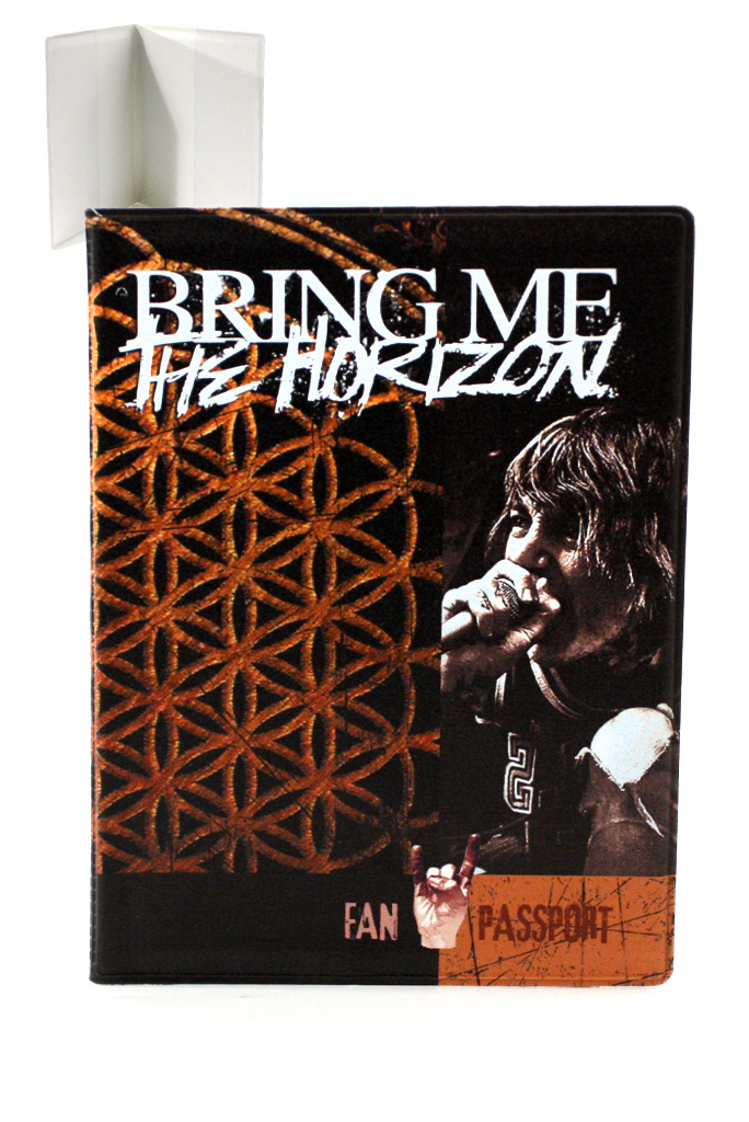 Обложка на паспорт RockMerch Bring me to Horozon - фото 1 - rockbunker.ru