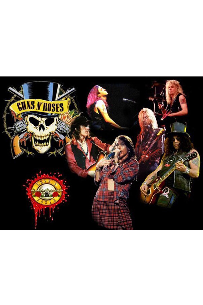 Плакат Guns N Roses - фото 1 - rockbunker.ru