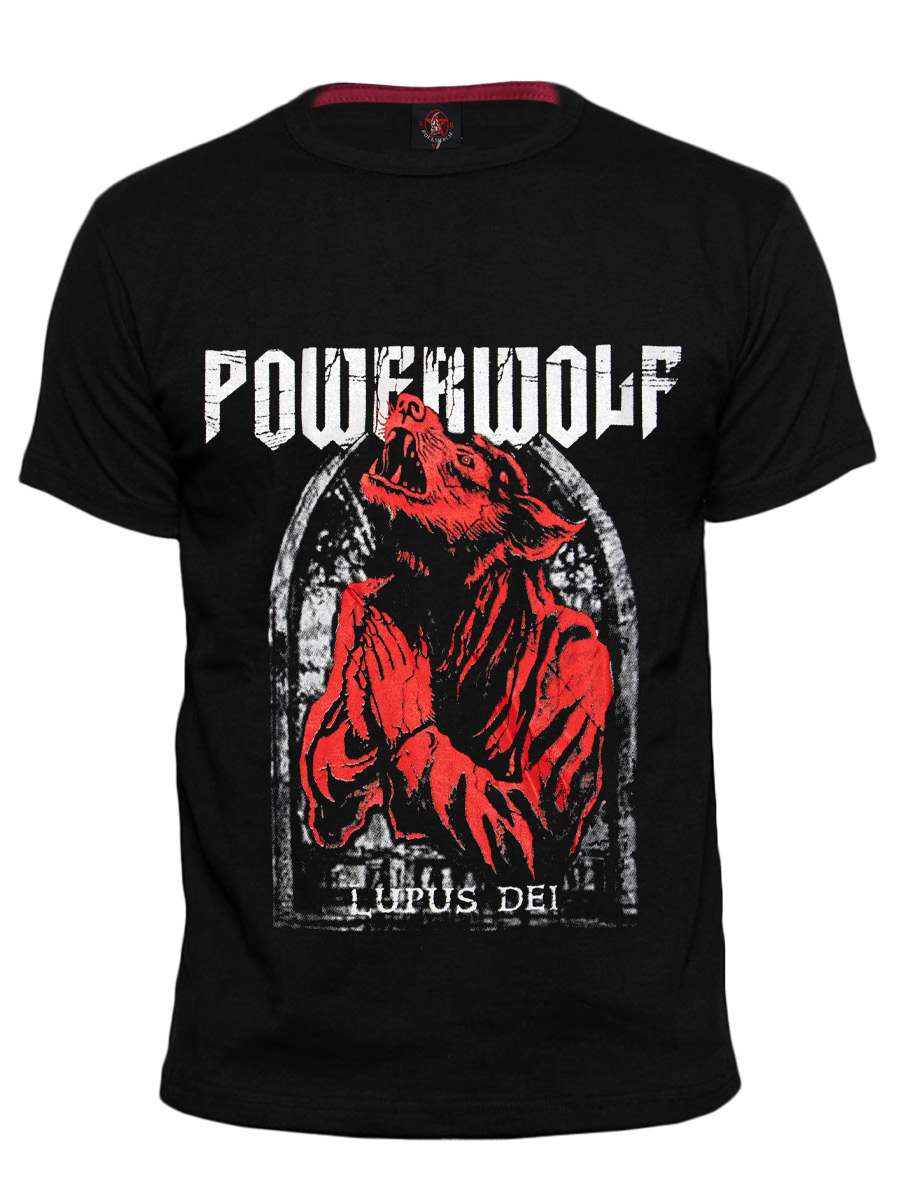 Футболка RockMerch Powerwolf - фото 1 - rockbunker.ru