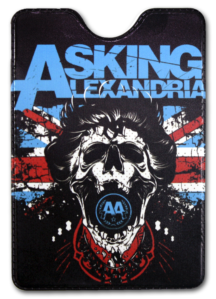 Обложка для проездного RockMerch Asking Alexandria - фото 1 - rockbunker.ru