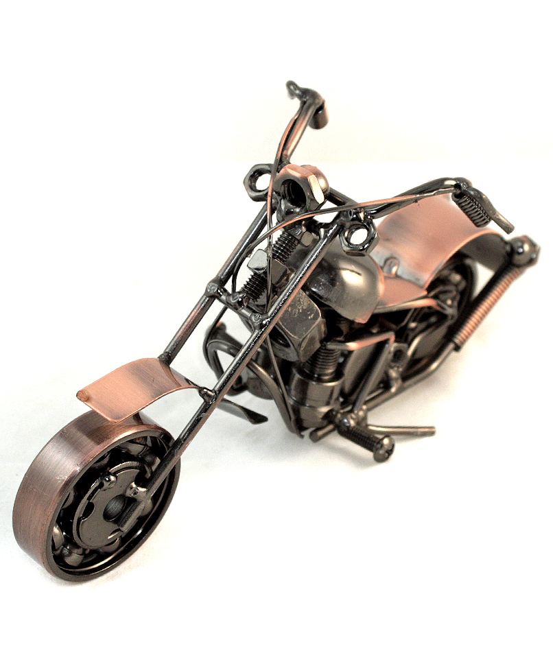Сувенирная модель Мотоцикл ручной работы МРС038 - фото 2 - rockbunker.ru