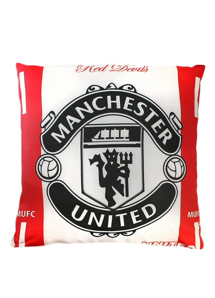 Подушка Manchester United - фото 1 - rockbunker.ru