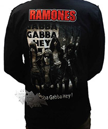 Рубашка Ramones Gabba Gabba Hey - фото 2 - rockbunker.ru