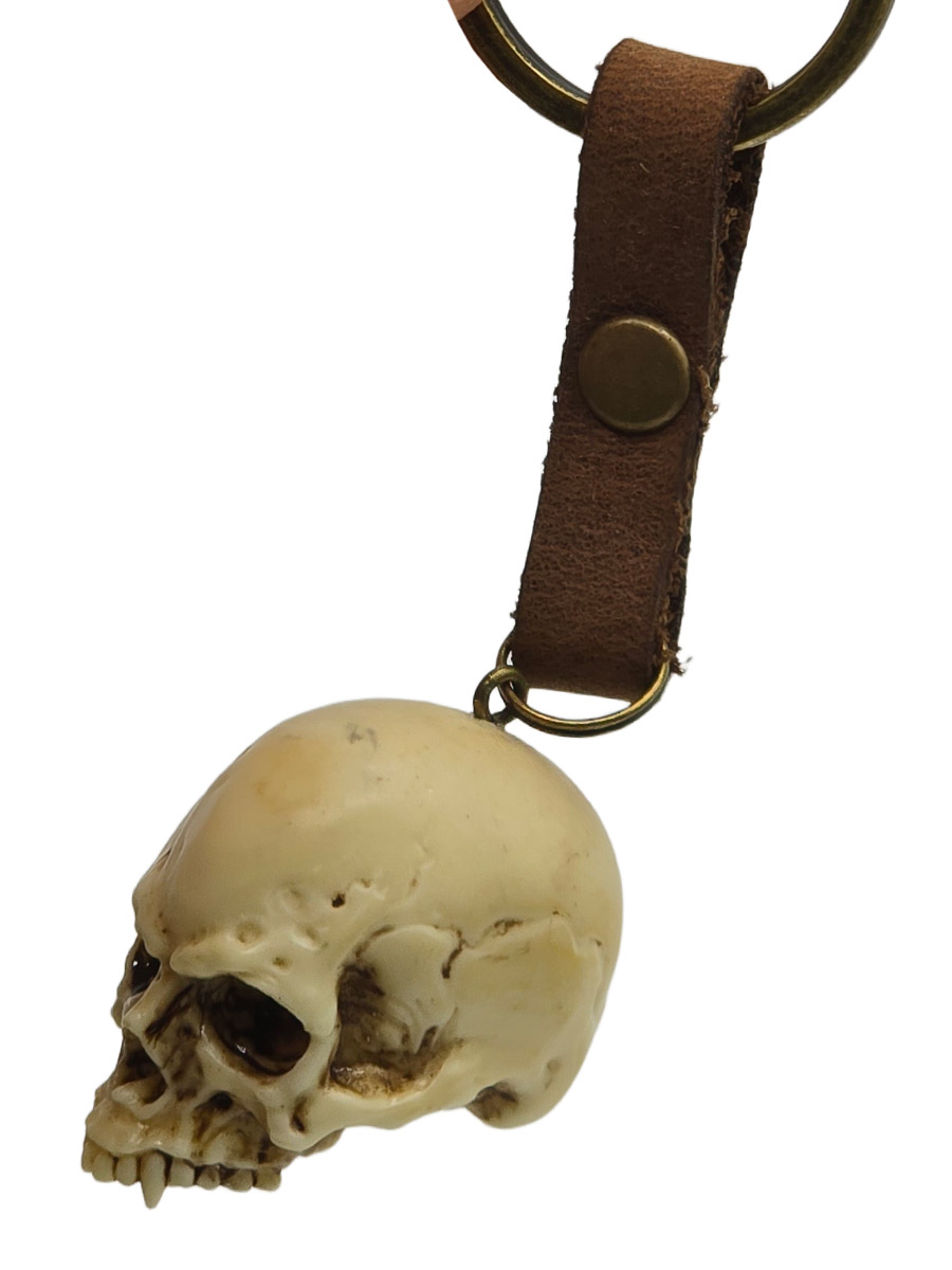 Брелок Череп Вампира Без Челюсти - фото 2 - rockbunker.ru