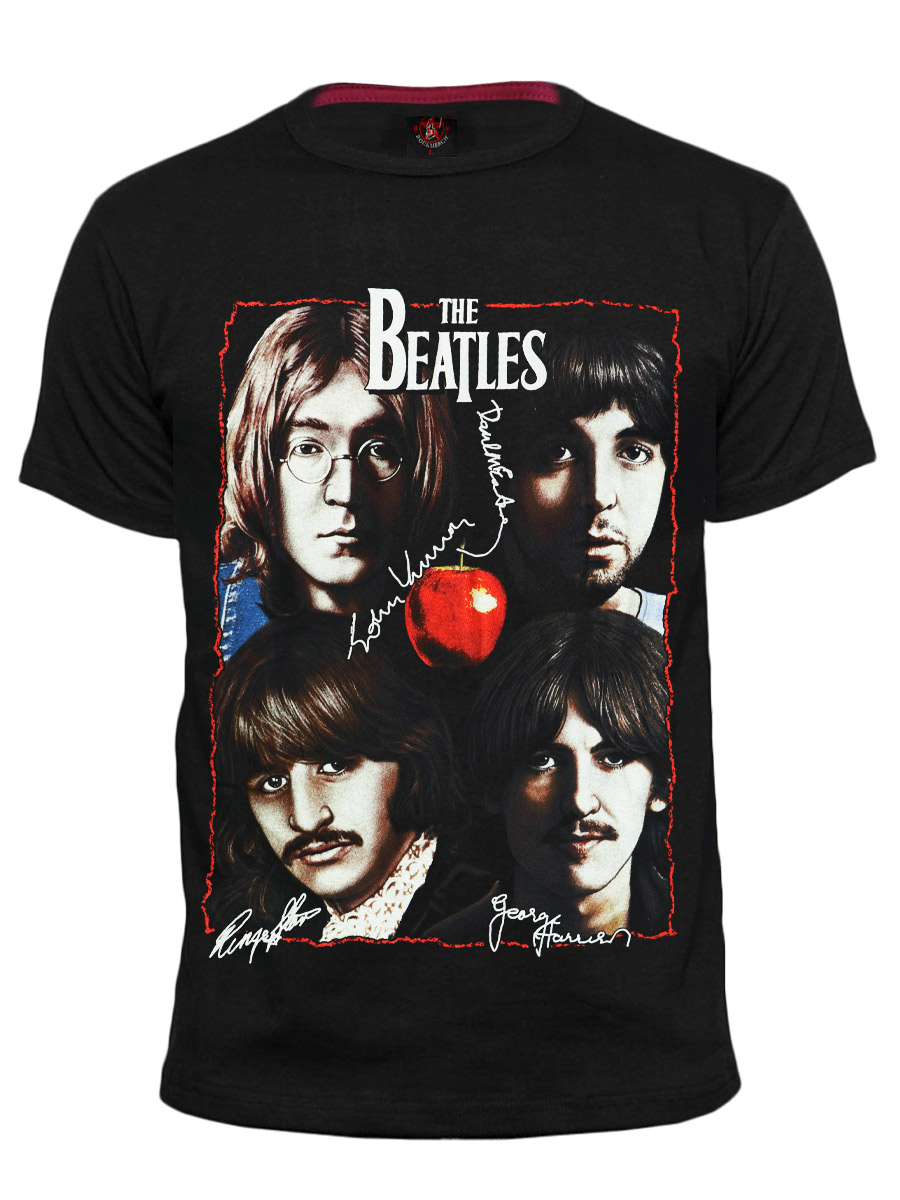 Футболка RockMerch The Beatles - фото 1 - rockbunker.ru