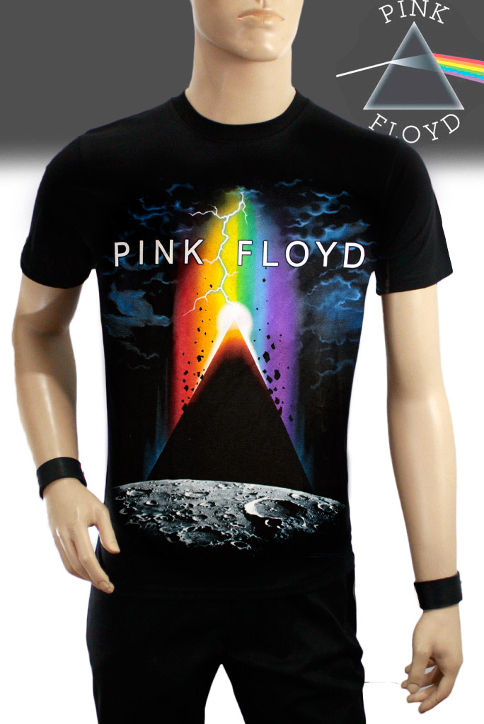 Футболка Pink Floyd The Dark Side of the Moon - фото 1 - rockbunker.ru
