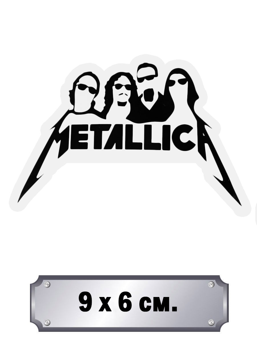 Стикер Metallica - фото 1 - rockbunker.ru