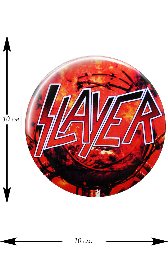 Значок Slayer - фото 1 - rockbunker.ru