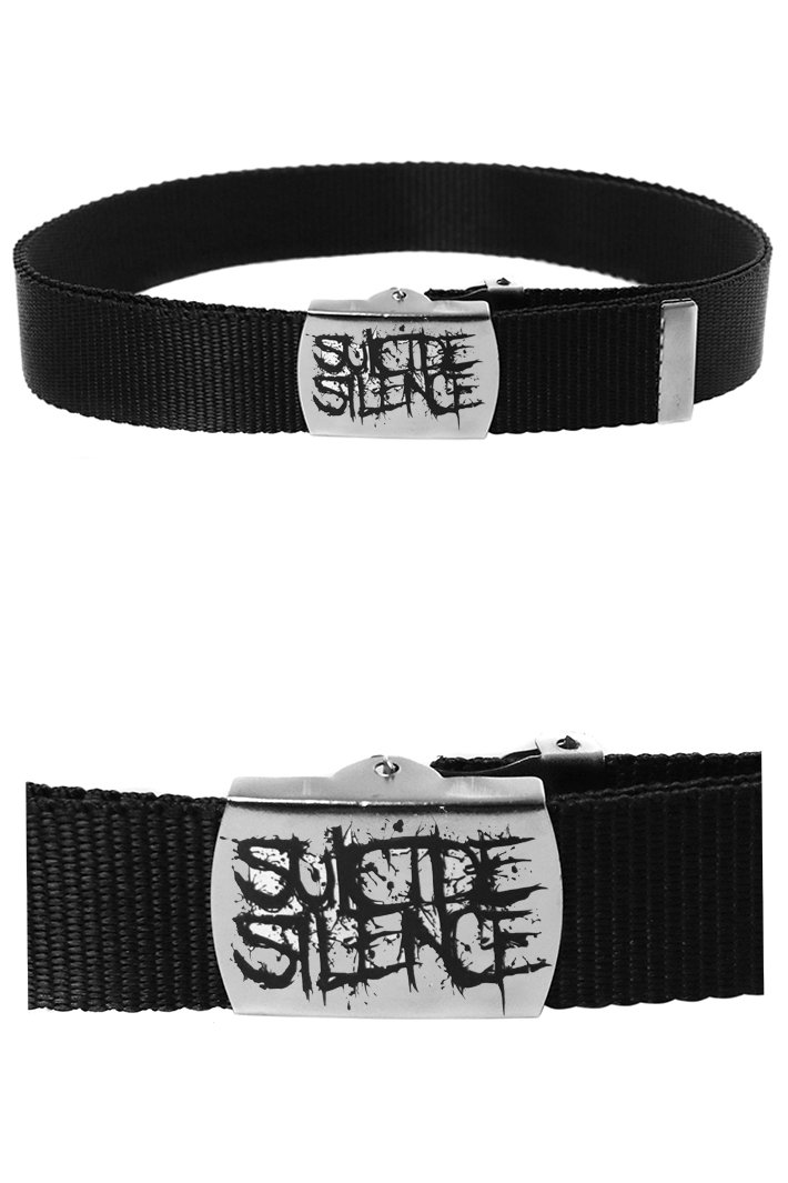 Ремень на зажиме Suicide Silence - фото 1 - rockbunker.ru