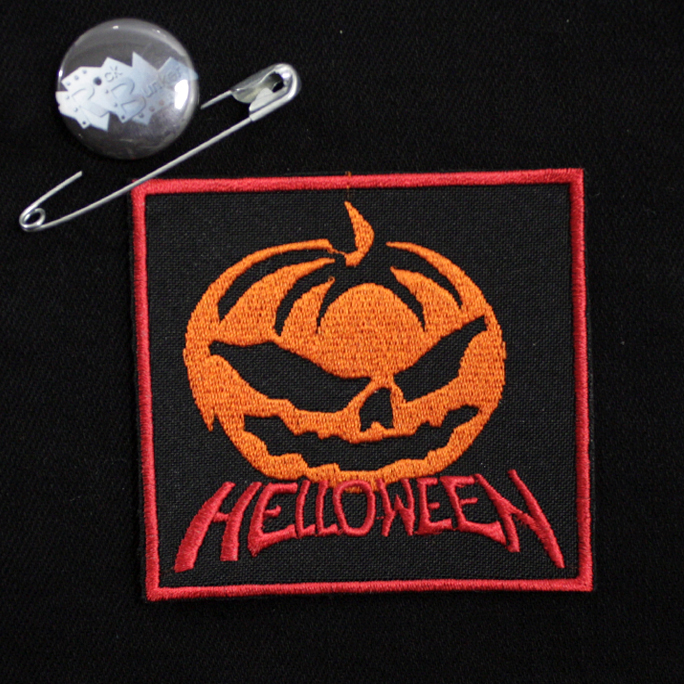 Нашивка Helloween - фото 1 - rockbunker.ru