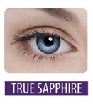 Линзы цветные Adria Color tone 2 True sapphire голубые - фото 1 - rockbunker.ru