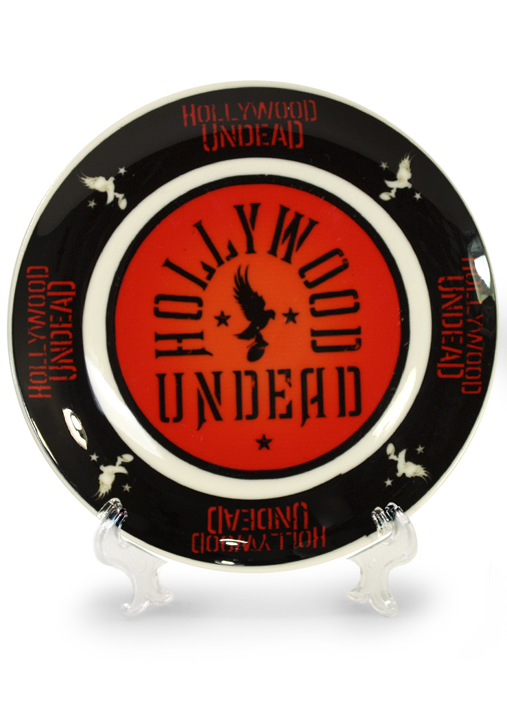 Блюдце RockMerch Hollywood Undead - фото 1 - rockbunker.ru