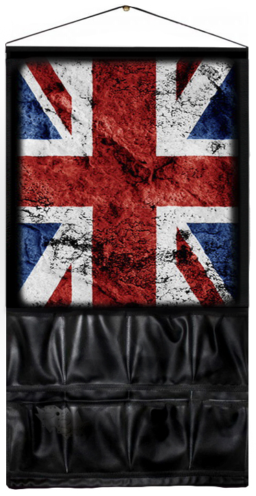 Органайзер на стену Британский флаг - фото 1 - rockbunker.ru