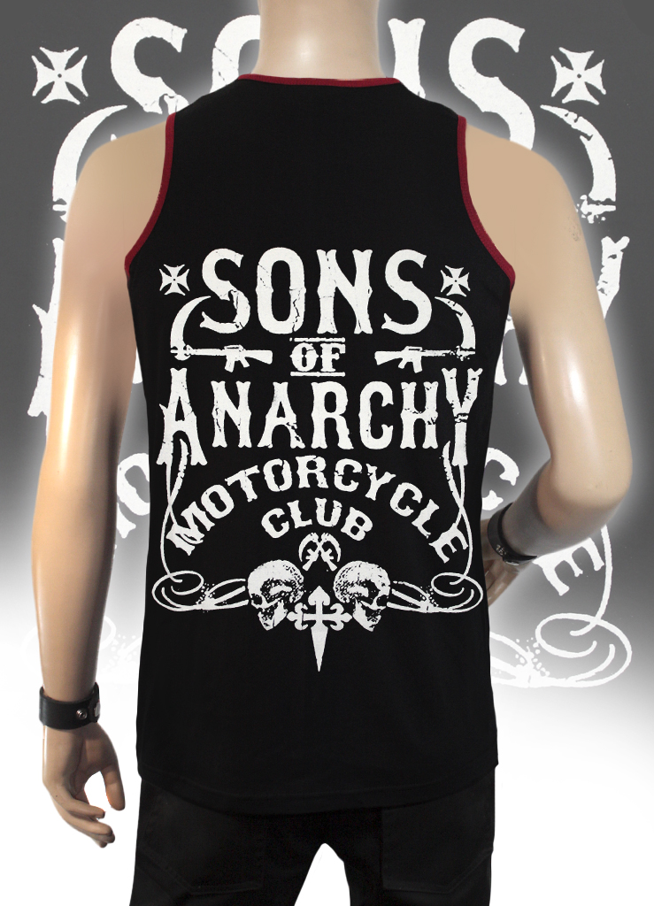 Майка RockMerch Sons of Anarchy - фото 2 - rockbunker.ru