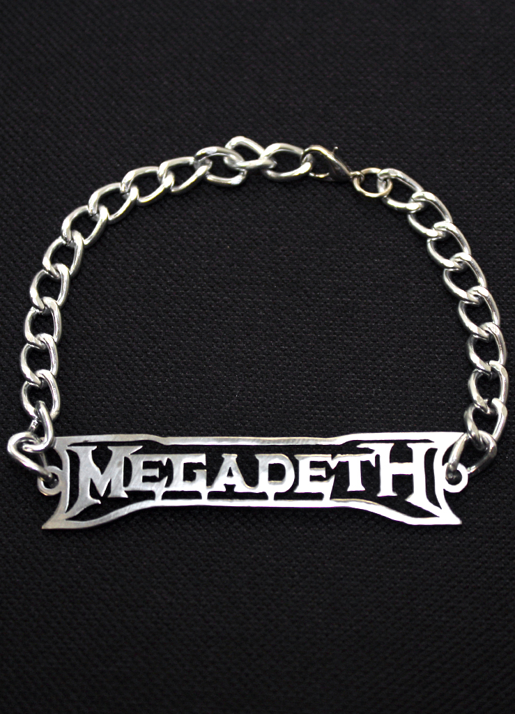 Браслет Megadeth - фото 1 - rockbunker.ru