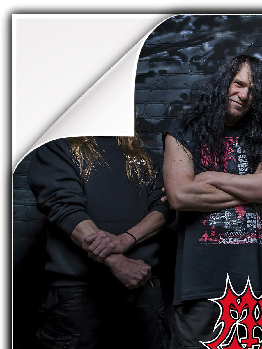 Плакат самоклеющийся на стену Morbid Angel - фото 3 - rockbunker.ru