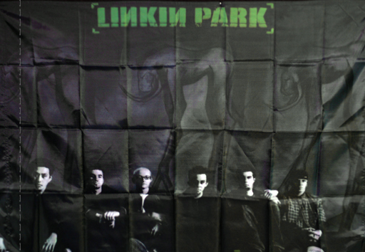 Флаг Linkin Park - фото 1 - rockbunker.ru