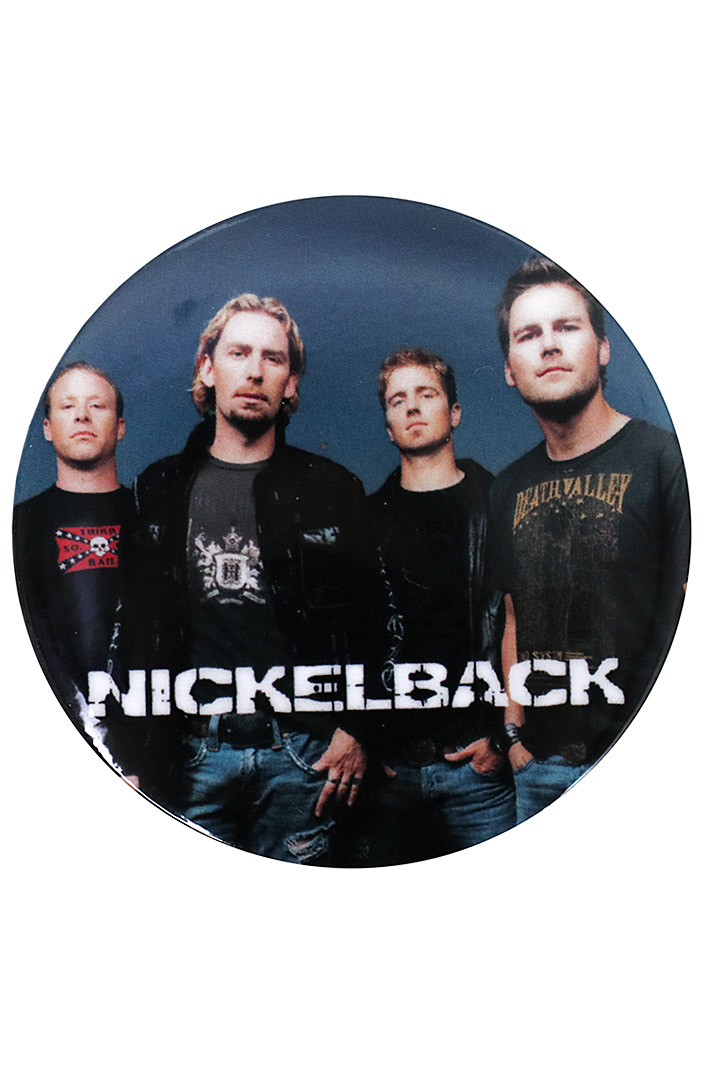 Значок RockMerch Nickelback - фото 1 - rockbunker.ru