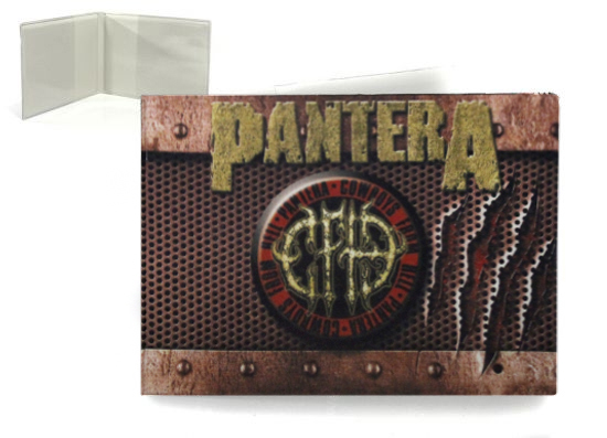 Обложка RockMerch Pantera для студенческого билета - фото 1 - rockbunker.ru