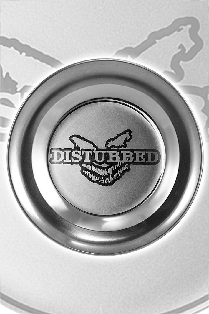 Тарелка Disturbed - фото 1 - rockbunker.ru
