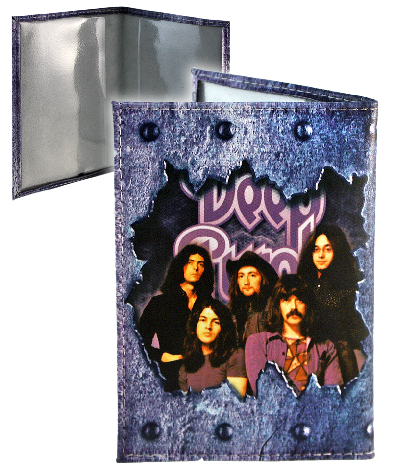 Обложка на паспорт RockMerch Deep Purple - фото 3 - rockbunker.ru