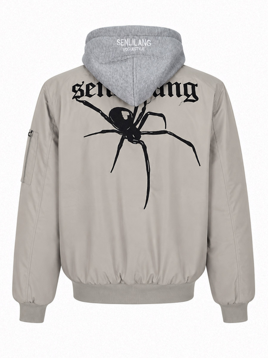 Куртка с капюшоном Spider - фото 2 - rockbunker.ru