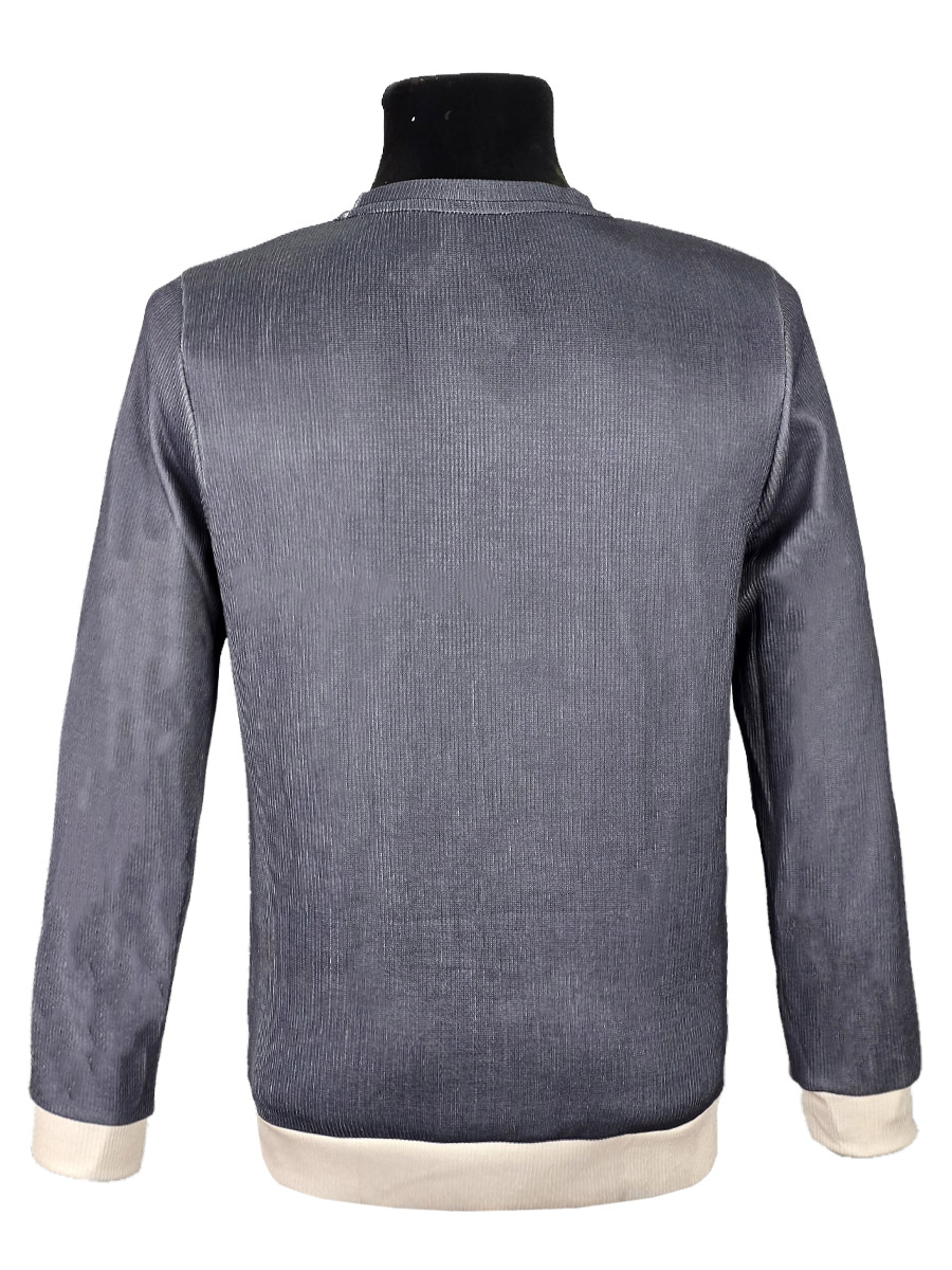 Джемпер "Летучая мышьс черепом" трикотажный - фото 2 - rockbunker.ru