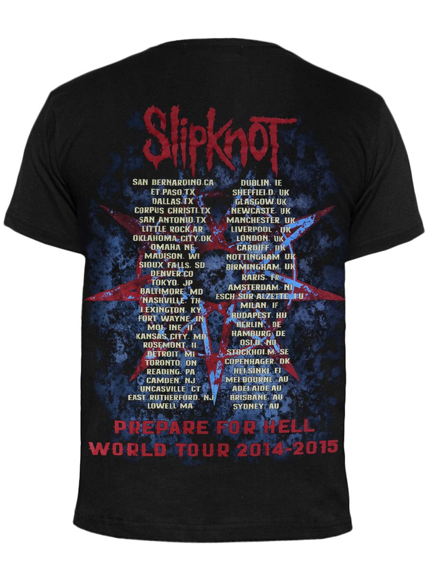 Футболка Rock Tees Slipknot - фото 2 - rockbunker.ru