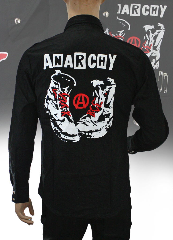 Рубашка Anarchy - фото 4 - rockbunker.ru