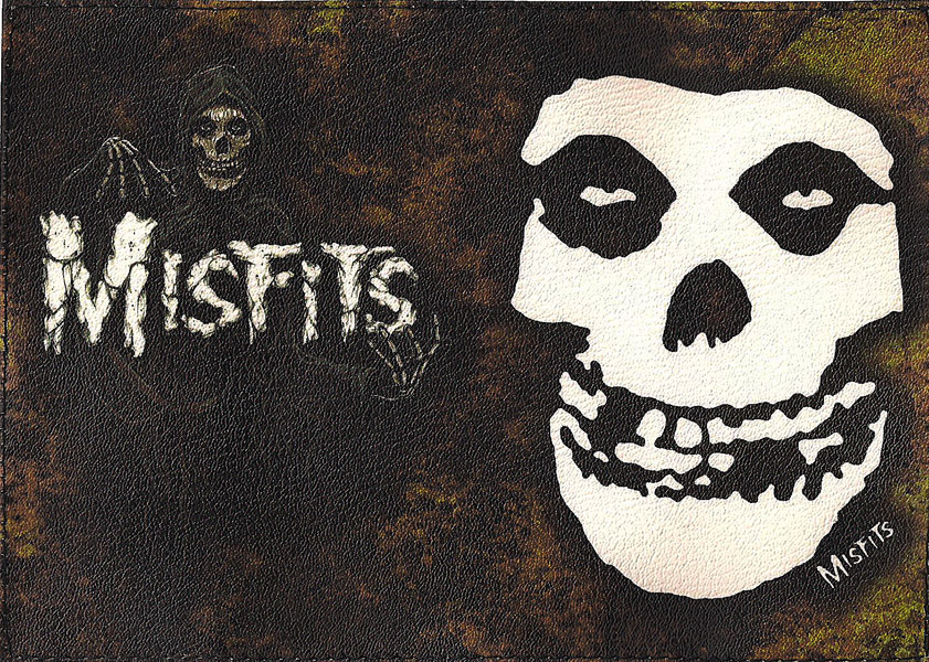 Обложка Misfits для паспорта - фото 1 - rockbunker.ru