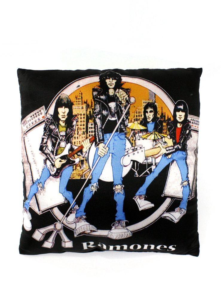 Подушка Ramones - фото 1 - rockbunker.ru