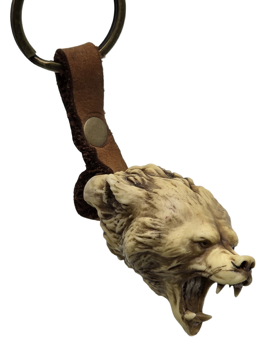 Брелок Медведь - фото 1 - rockbunker.ru