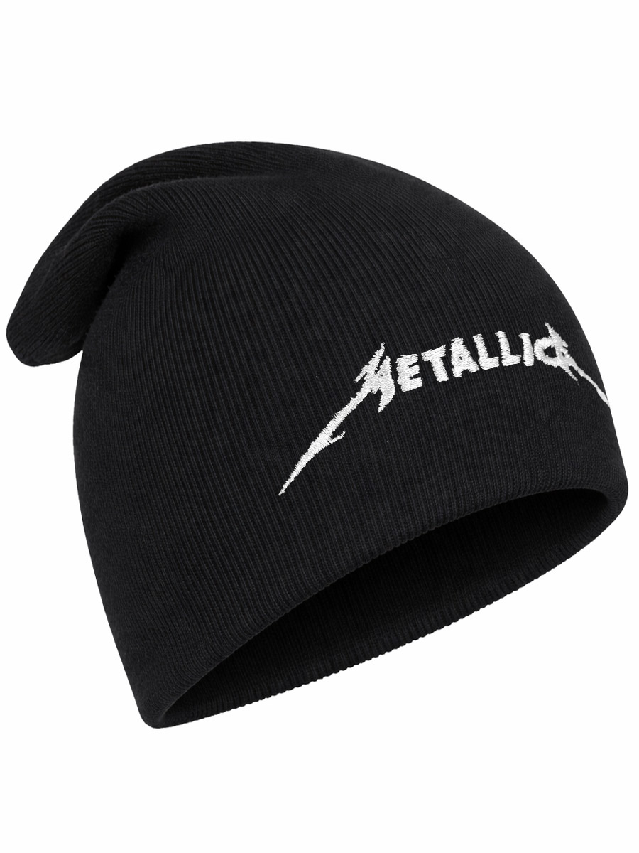 Шапка Metallica Logo - фото 1 - rockbunker.ru