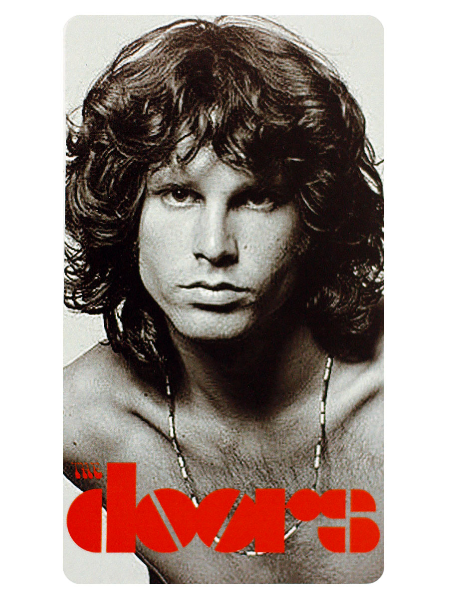 Наклейка-стикер Rock Merch The Doors - фото 1 - rockbunker.ru