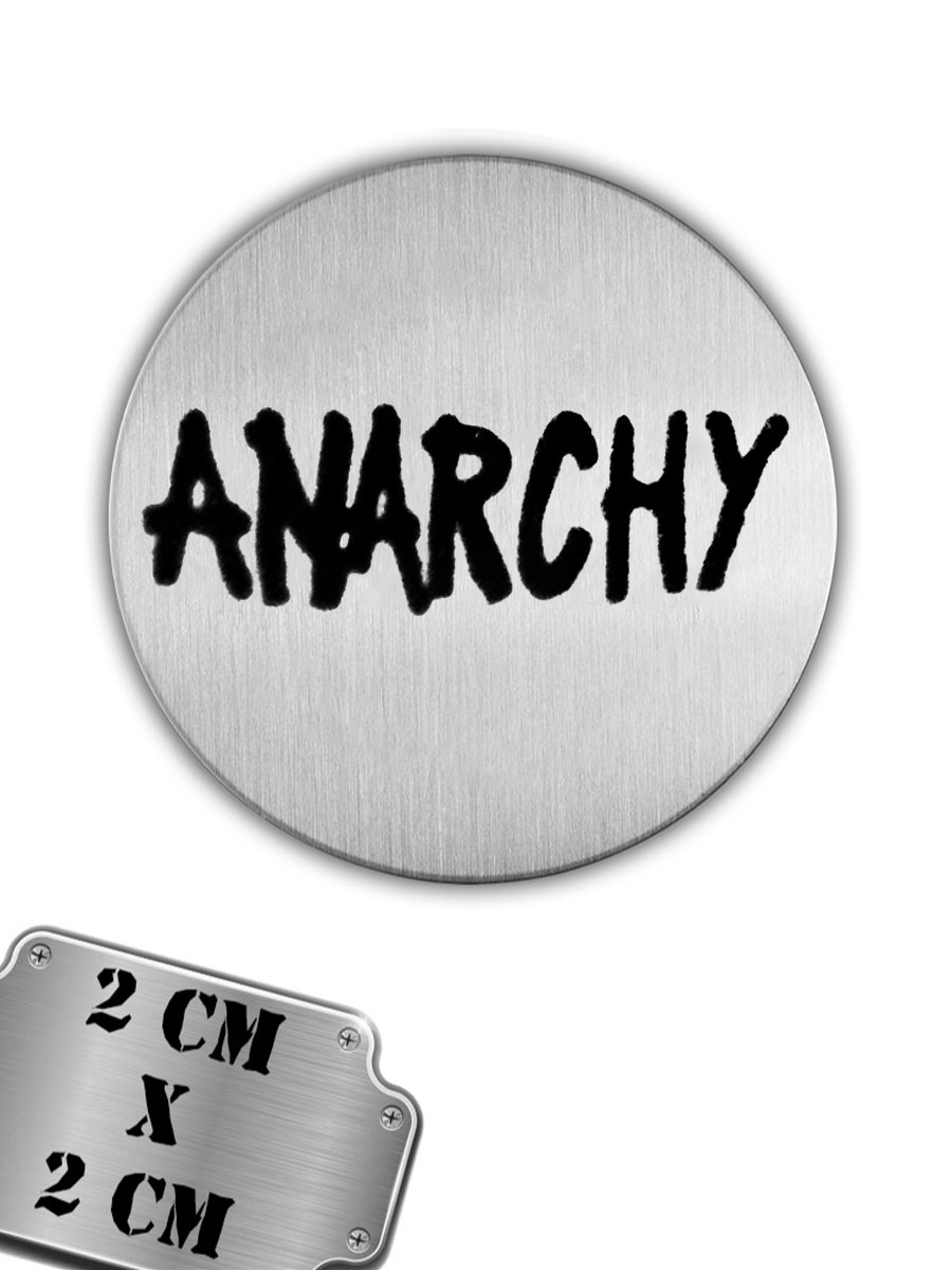 Значок-пин Anarchy - фото 1 - rockbunker.ru