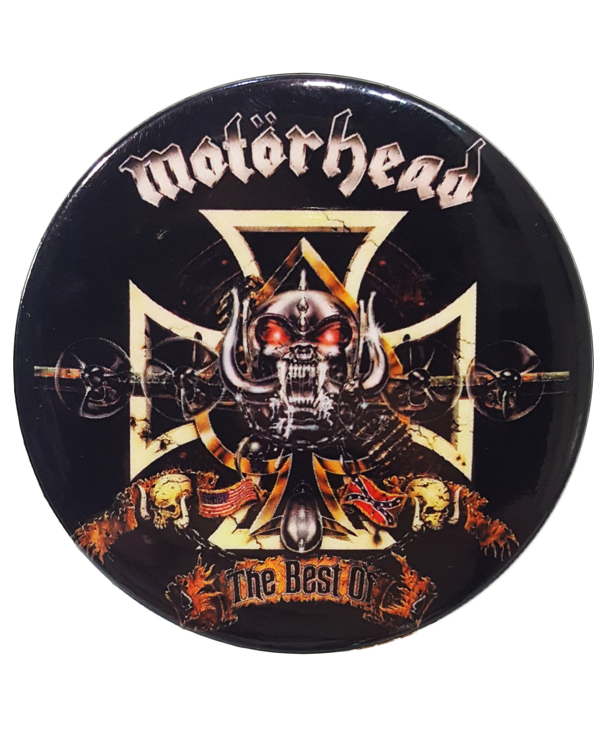 Значок RockMerch Motorhead The Best - фото 1 - rockbunker.ru