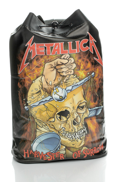 Торба Metallica Harvester Of Sorrow из кожзаменителя - фото 1 - rockbunker.ru
