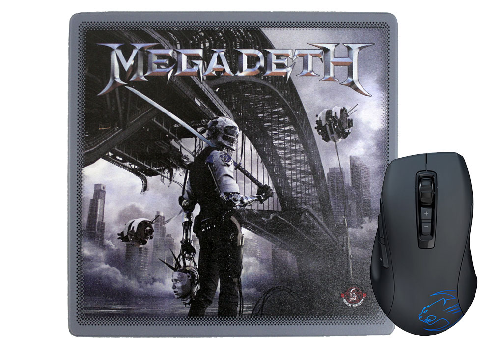 Коврик для мыши RockMerch Megadeth - фото 1 - rockbunker.ru
