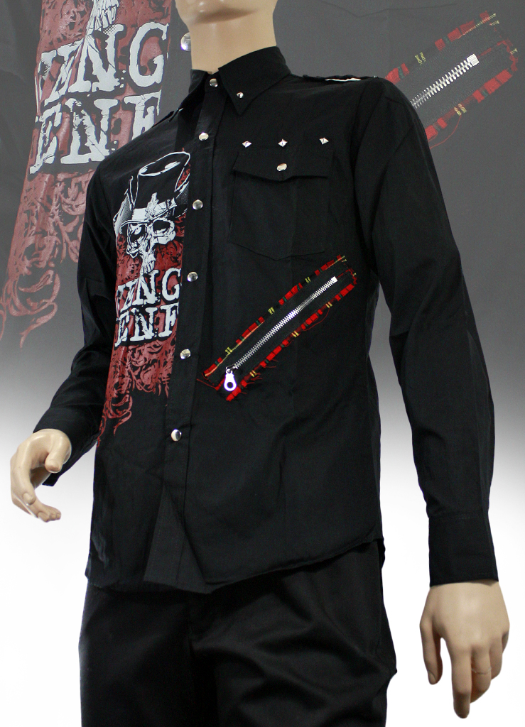 Рубашка Avenged Sevenfold - фото 3 - rockbunker.ru