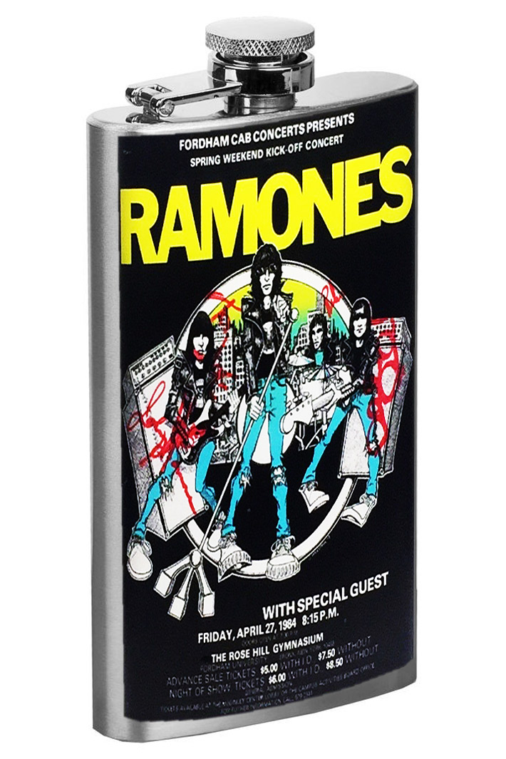 Фляга Ramones 9oz - фото 2 - rockbunker.ru