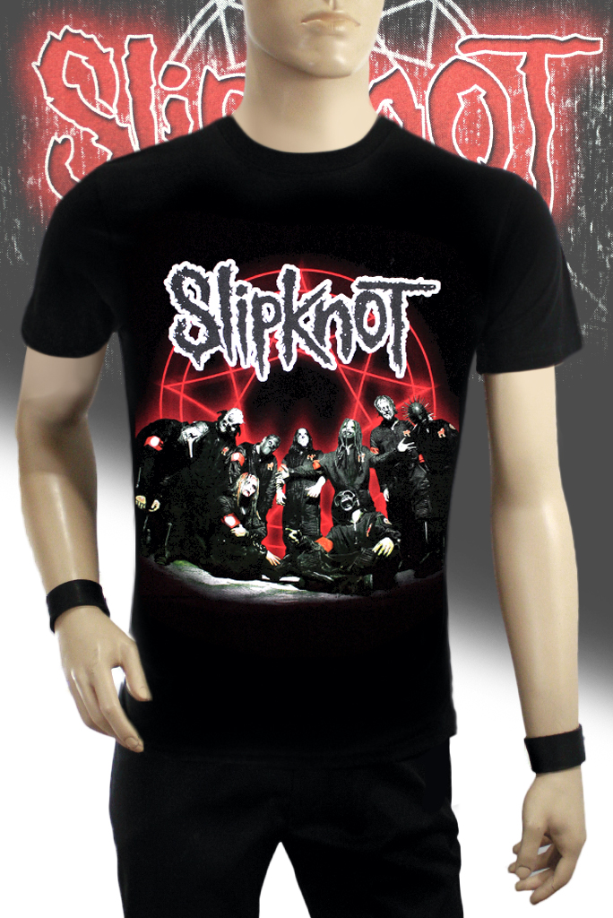 Футболка Hot Rock Slipknot - фото 1 - rockbunker.ru