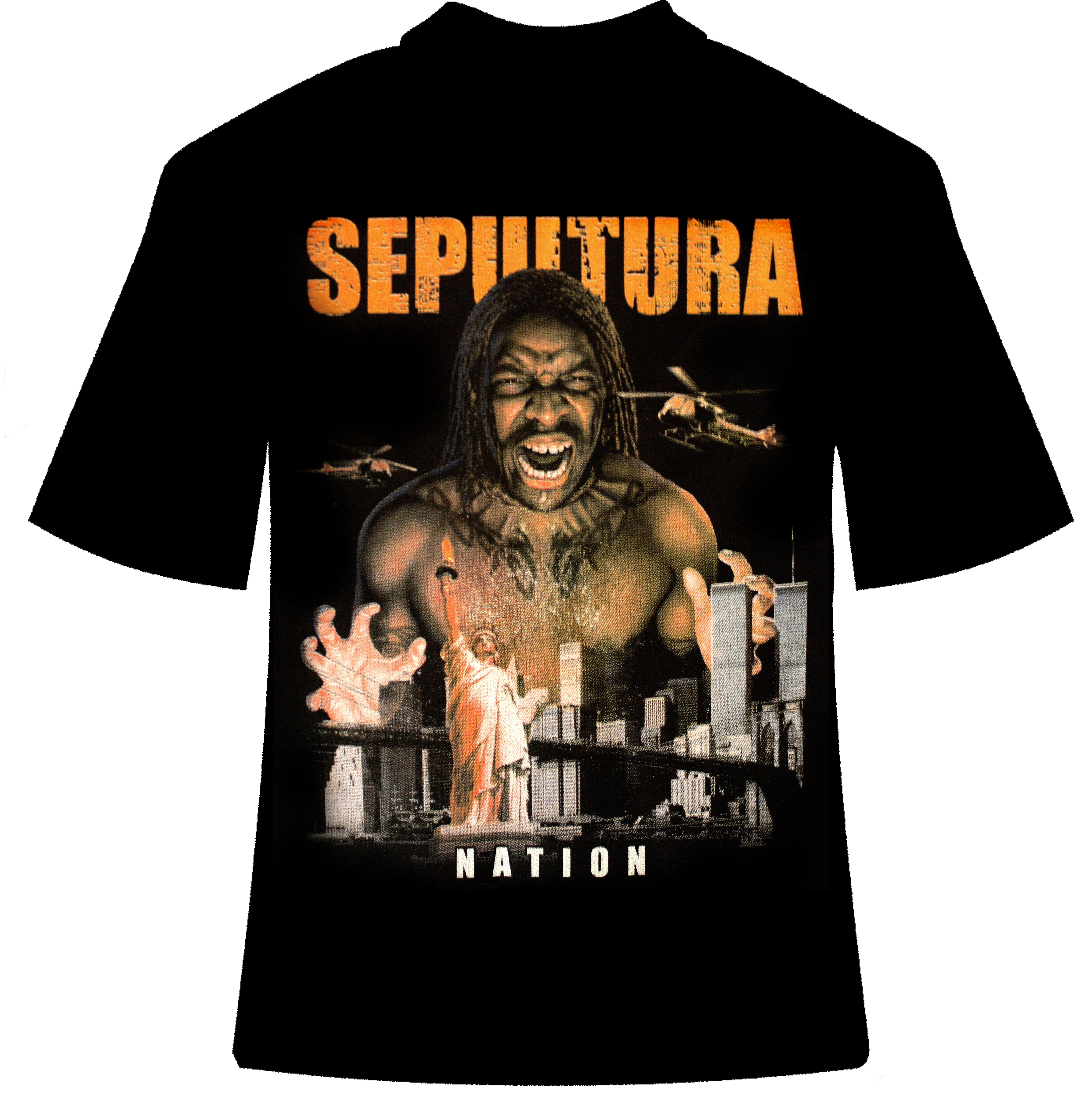 Футболка Sepultura Nation - фото 1 - rockbunker.ru