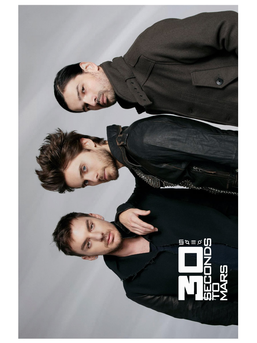 Флаг 30 Seconds to Mars - фото 1 - rockbunker.ru