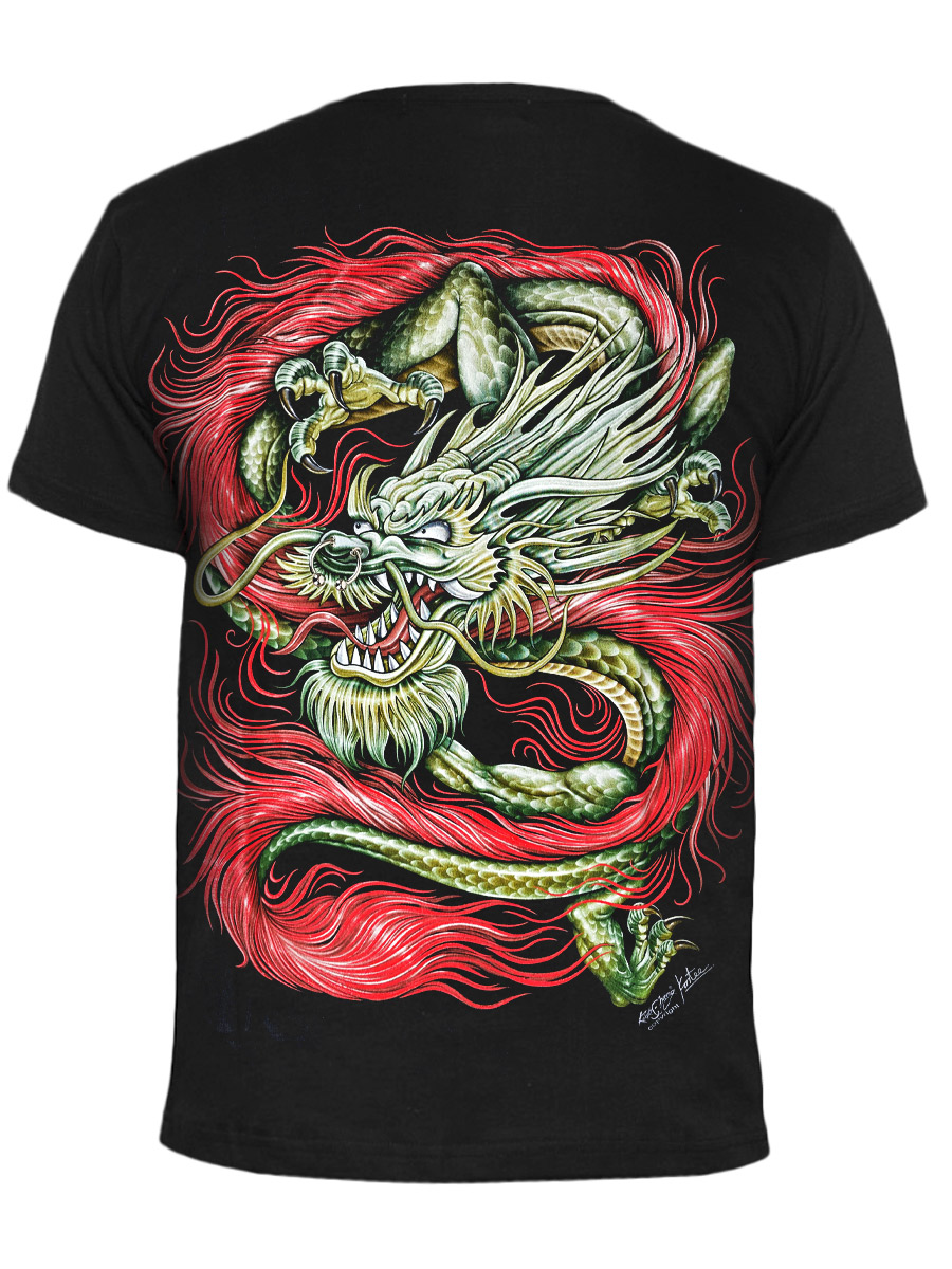 Футболка Rock Chang Dragon - фото 2 - rockbunker.ru
