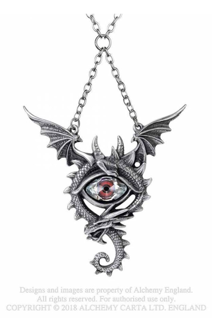 Кулон Alchemy Gothic P832 Eye Of The Dragon - фото 1 - rockbunker.ru